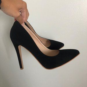 Black high heels